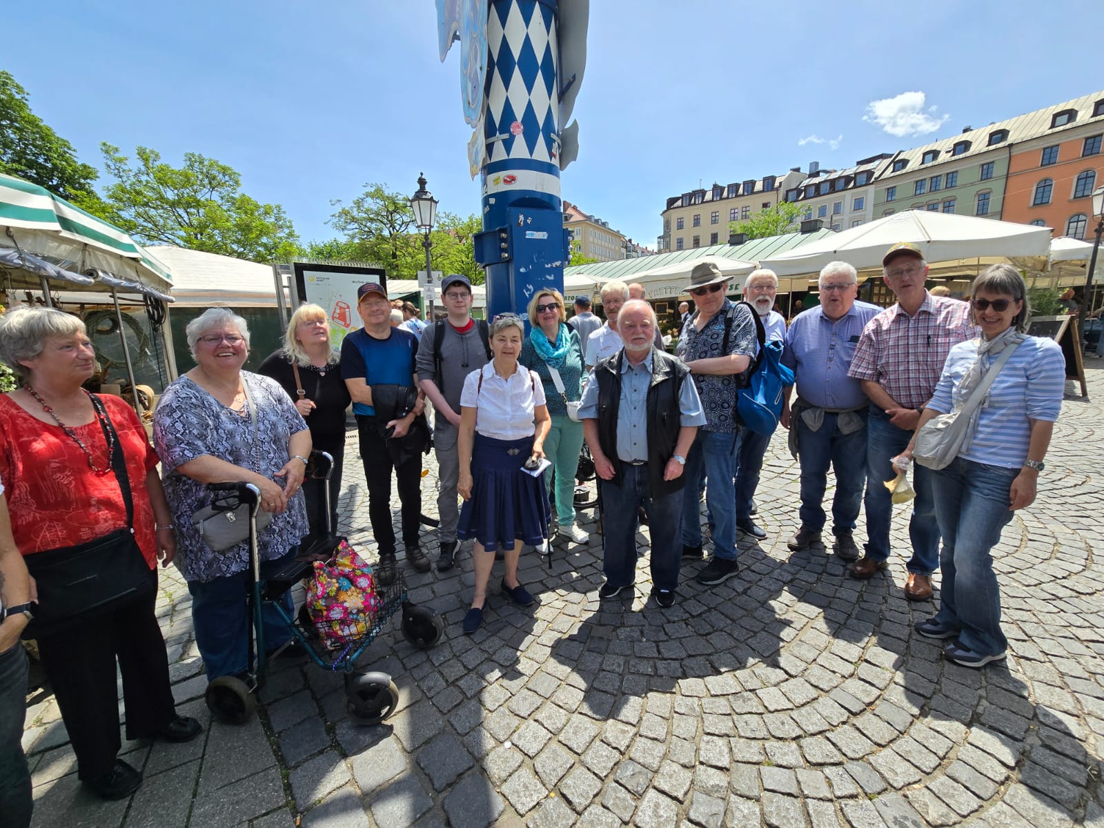 PSSV-Bummel über den Viktualienmarkt